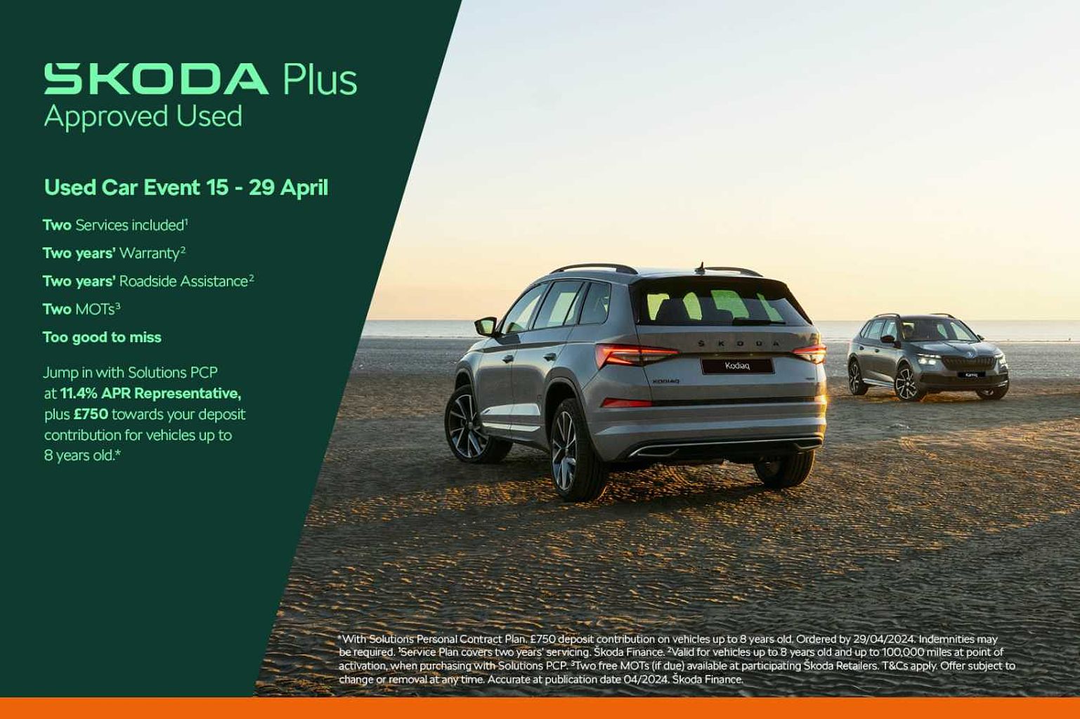 SKODA Kodiaq 2.0 TDI (150ps) Sportline (7 Seats) 4x4 Auto/DSG SUV